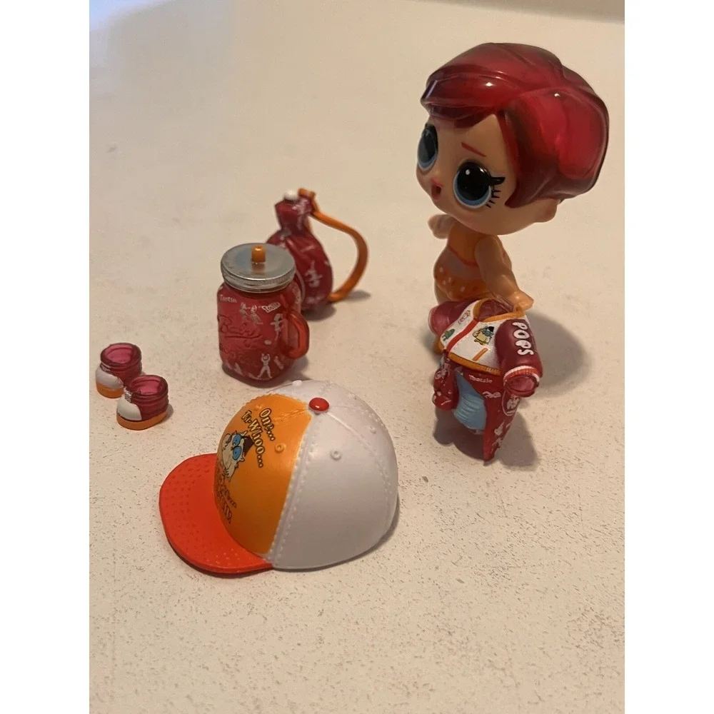LOL‎ Surprise Dolls NEW Mini Sweets MISS RASPBERRY TOOTSIE ROLL POP SET HTF